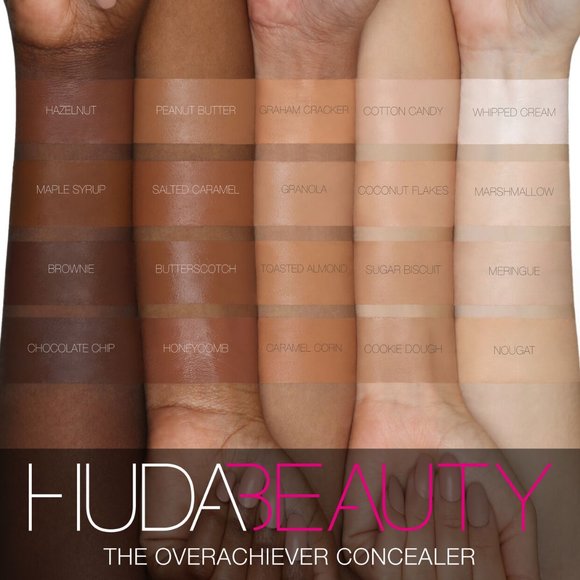 Huda Beauty- The Overachiever Concealer in Peanut Butter 24G - Picture 2 of 2